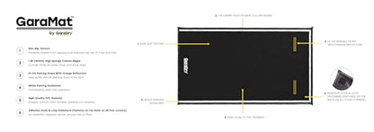 GaraMat Garage Floor Vehicle Containment Mat 8ft 6ins x 18ft - size: 8ft6" x 18ft