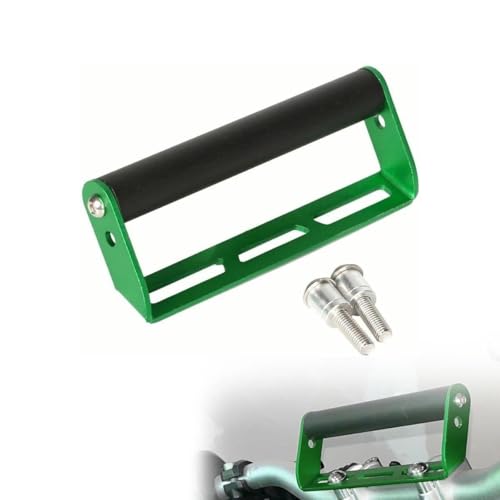 Off-Road Motorcycle Phone Mount, Universal Handlebar Mount for GPS Navigation & Smartphone, Dirt Bike Phone Holder (Green) - size: Green