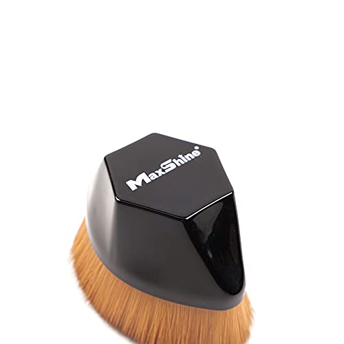 Maxshine Small Universal Ultra Soft Handled Brush – Super Soft Bristles – Professional Detailing Brush for Interior, Exterior, Leather Seats, Engine Bay & Wheels – Premium Car Care Tool