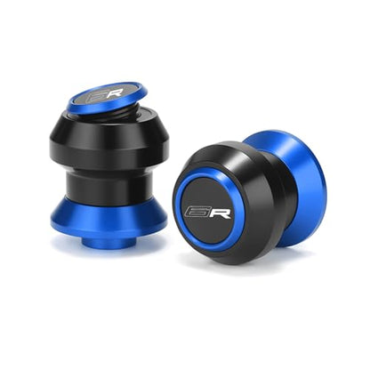 Motorcycle 8MM Swingarm Spools Fit Ninja ZX6R 2009-2023 2024 2025 2026 Motorycle Swingarm Spools Sliders Frame Stand Slider 2026 ZX6R Accessories Blue - color: blue