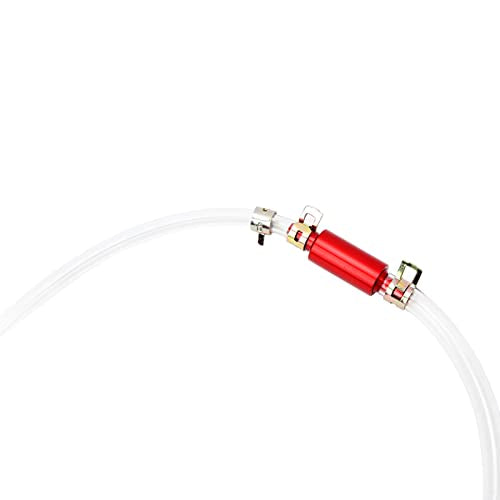 1Pair Brake Bleeder Hose 6MM Long Lasting One Way Check Valve Tube Bleeding Tool Kit Universal for Motorcycle Car
