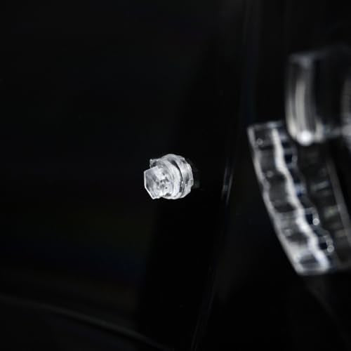 Universal 2 Pairs 4MM Helmet Visor Pins, Anti Fog Insert Pins Compatible with AGV, SHOEI, GXT, ARAI,BELL, SEDICI, HJC,ETC Helmet Visors(PIN 1) - color: Pin 1