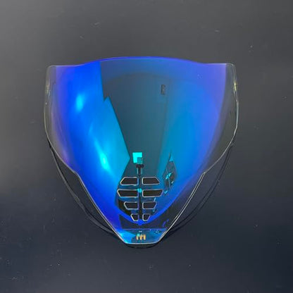 Airflite Shield Uv-protected For ICON IC-06 Airflite Face Shield Replacement Helmet Visor (Revo Clear Blue-day and night) - color: Revo Clear Blue-day and Night