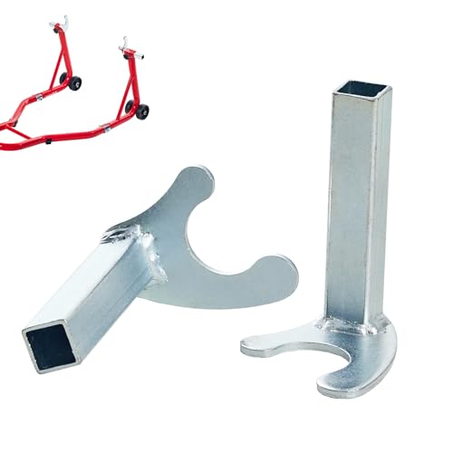 Spool Lift Stand Attachments for Rear Sportbike Motorcycle Stands (Attachment ONLY), U-Shaped Adapter 1 Pair - size: U