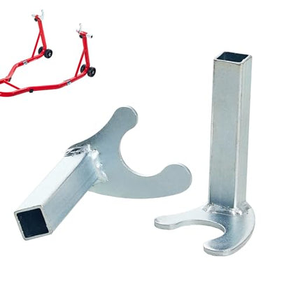 Spool Lift Stand Attachments for Rear Sportbike Motorcycle Stands (Attachment ONLY), U-Shaped Adapter 1 Pair - size: U