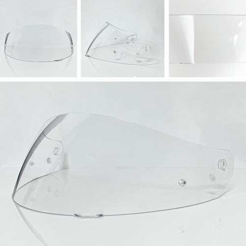 HJ-17 Helmet Visor Replacement,UV Protective Helmet Face Shield Compatible with CL-MAX II,IS-MAX BT,SY-MAX III,IS-MAX II,CL-MAX 3,C90,C91,C91N(Clear-Day&Night Use) - color: Clear-day&night Use