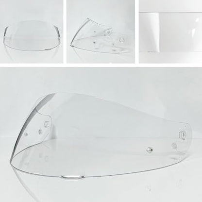HJ-17 Helmet Visor Replacement,UV Protective Helmet Face Shield Compatible with CL-MAX II,IS-MAX BT,SY-MAX III,IS-MAX II,CL-MAX 3,C90,C91,C91N(Clear-Day&Night Use) - color: Clear-day&night Use