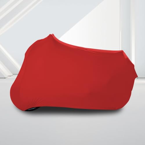 WinPower Indoor Motorcycle Cover, Soft Stretch Elastic Dustproof Scratchproof Cover for Motorbikes, 116 x 43 x 55 inches - size: 3XL(116 x 43 x 55 inches)