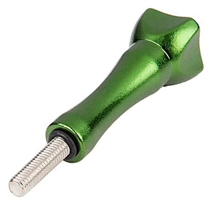 Fotodiox GoTough 45mm Green Metal Thumbscrew Compatible with GoPro HERO3, HERO3+, HERO4, HERO5, HERO6, HERO7 2-Prong Mounting System Pro - color: Green, size: Long