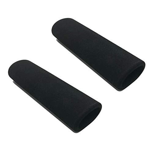Grip Covers for Big Hands Thicken Your Grips Snug Fit Over 1.2-1.4 inch Grips on Harley BMW Yamaha Honda Kawasaki Suzuki Triumph Can-Am Spyder 5 inch Long Black Fat Foam