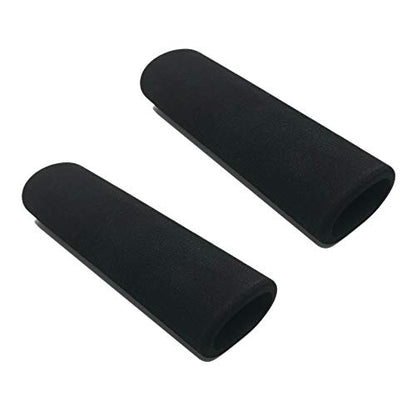 Grip Covers for Big Hands Thicken Your Grips Snug Fit Over 1.2-1.4 inch Grips on Harley BMW Yamaha Honda Kawasaki Suzuki Triumph Can-Am Spyder 5 inch Long Black Fat Foam
