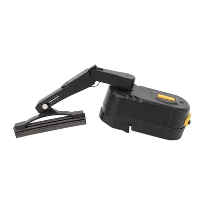 Helmet Wiper, 2 Speed Rechargeable Motorcycle Helmet Wiper, Universal Visor Cleaner with Telescopic Bracket 170 Degree Swing for Most Motorcycle Helmets