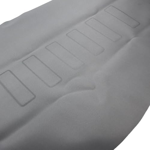 Motorcycle Universal Seat Cover Non-Slip Thick 3D Particles Suitable Rubber Striped Grip Gripper Soft for CRF WR WRF RMZ SXF EXC EXC XC SX CR KLX 250 Dirt Pit Bike Motorbike - color: 3D Particles Black+white