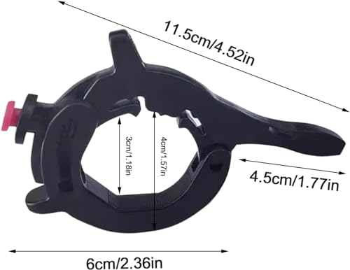 Black Throttle Cruise Control, Durable Motorcycle Cruise Control Throttle Clamp, User Friendly Installation Throttle Booster, Electric Vehicle Booster Accessories, Motorcycle Throttles Accessories