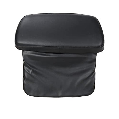 Electric Blue Chopped Luggage Trunk with Backrest Pad Fit for 2014-Up Harley Touring Models Road King Road Glide Street Glide Electra Glide Ultra-Classic - color: Electric Blue Chopped Pack Trunk Set #1
