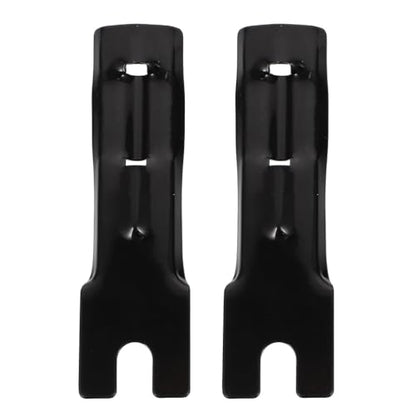 Toddmomy Safety Flag Pole Brackets 2-Pack Triangular Bike Flag Mounting Brackets Compact Durable Outdoor Riding Accessory for Bicycle Motorcycle