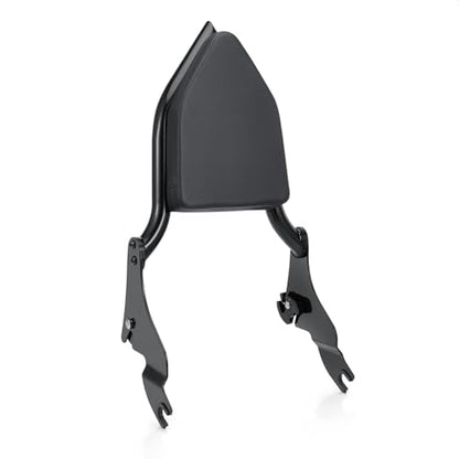 Detachable Sissy Bar Backrest Passenger Backrest Compatible with Harley Touring Street Glide Road Glide Road King Electra Glide 2009-2025 (Black) - color: Black