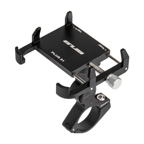 GUB PLUS21 Bicycle Motorcycle Phone Holder One Key Adjust Aluminum Bike Handlebar Mount Waterproof Phone Case Mobile Phone Mount