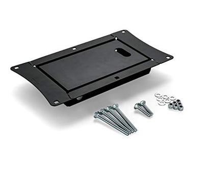 Camco Recessed Motorcycle Wheel Chock - Accommodates Most tire Sizes - Constructed of Powder-Coated Steel (66101)
