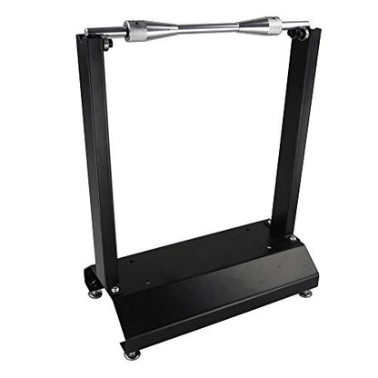 SUNROAD Motorcycle Wheel Balancer Stand, Precision Static Tire & Rim Balancing Truing Stand for Garage Workshop, Heavy Duty Steel, Black