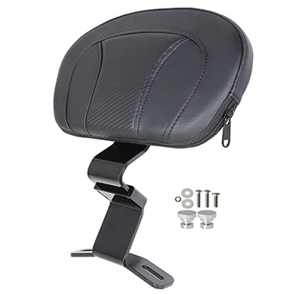 WFLNHB Motorcycle Front Driver Rider Backrest Pad Replacement for 2009-2022 Touring Road King Street Glide Electra FLHR CVO