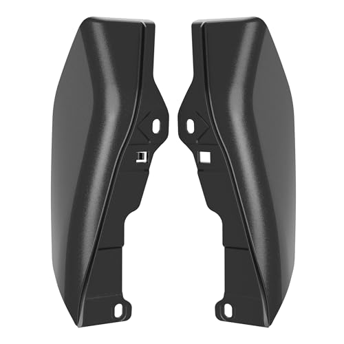 Mid Frame Air Deflectors Heat Shield Fit for Harley Touring 2009-2026 Black Quartz - color: Black Quartz