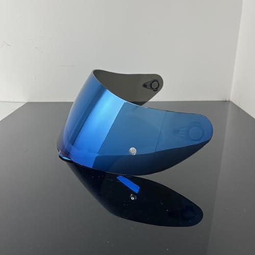 902 Helmet Visor Replacement,Motorcycle Helmet Face Shield for ILM 902,902L,902BT (Revo Ice Blue-Day Use Only) - color: Revo Ice Blue-day Use Only