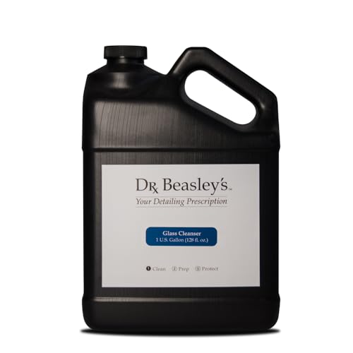 Dr. Beasley's Glass Cleanser - 1 Gallon. Safe on Windshields, Mirrors, and Windows, Streak-Free Formula, Quick Dry for Fast Results - size: 128 Fl Oz (Pack of 1)
