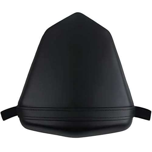 Rear Pillion Passenger Seat Compatible with Yamaha YZF R6 2006-2007 - Black Synthetic Leather Replacement Pad for Sport Bike - size: YZF R6#06-07