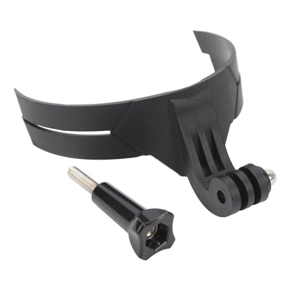 aqxreight Motorcycle Helmet Chin Mount for Action Camera Secure Motorcycle Helmet Chin Holder for Mobile Phone Helmet Adhesive Mount Wide Compatibility Motorcycle Helmet Chin