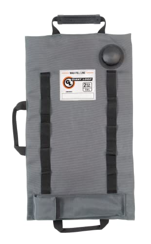 Giant Loop Armadillo Bag, Utility Bladder for Safe Transport and Storage of Powersports and Automot - color: Gray, size: 2-Gallon