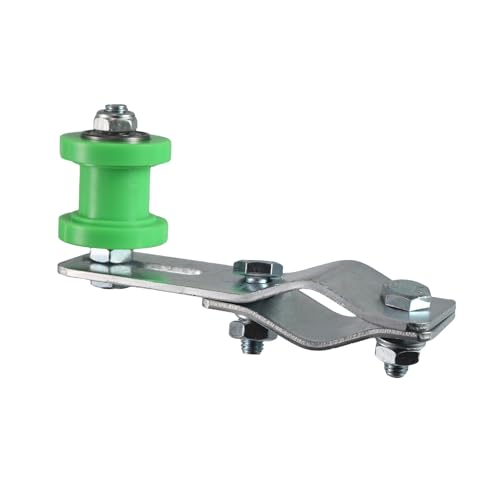 Chain Tensioner Adjuster and Green 8mm chain tensioner Guide wheel for 49cc 60cc 66cc 80cc Engine Motorized Bicycle Dirt Bike bicycles. - color: green