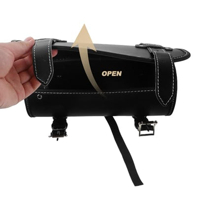 Motorcycle Front Fork Bag: 29x13x12cm Waterproof Motorbike Saddle Bag For Front Rear Side Mount - Storage Organizer For Tools & Gear