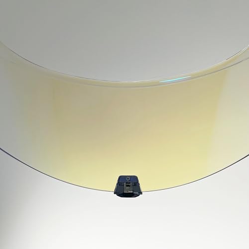 R1 Air Helmet Visor Replacement,Tinted Motorcycle Helmet Face shield Windshield lens for R1,R1 Air,R1 EVO,T520,ST1400,391 (Revo Clear Blue) - color: Revo Clear Blue