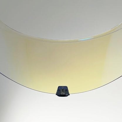 R1 Air Helmet Visor Replacement,Tinted Motorcycle Helmet Face shield Windshield lens for R1,R1 Air,R1 EVO,T520,ST1400,391 (Revo Clear Blue) - color: Revo Clear Blue