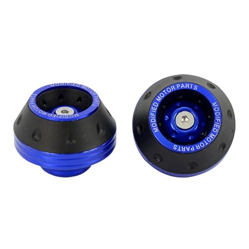 Motorbike Falling Protections Motorcycle Front Fork Frame Sliders Scooter Wheel Pad Wheel Crash Protector Daily Commute Motorcycle Gear - color: Blue