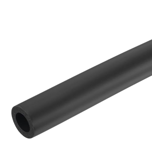 uxcell Foam Tubing for Handle Grip Support,18mm ID 30mm(1 3/16") OD 0.3 Meter/1ft Length Black - color: Black, size: 18mm x 30mm x 0.3 m