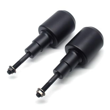 MZS Motorcycle Frame Sliders Compatible with Rebel 500 CMX CMX500 2017-2025, Falling Anti Crash Protector Guards No Cut Kits CNC Aluminum Black - size: CMX500