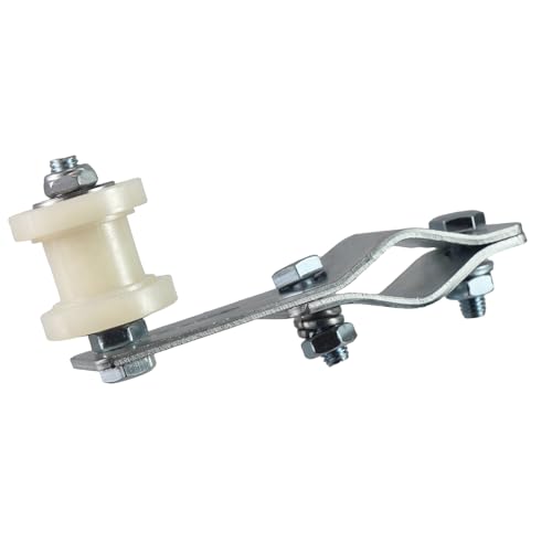 Chain Tensioner Adjuster W/8mm chain tensioner Guide wheel for 49cc 60cc 66cc 80cc Engine Motorized Bicycle Dirt Bike ATV bicycles（White） - color: white