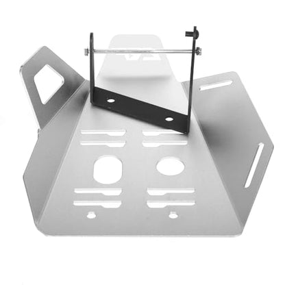 Front Skid Plate Lower Engine Bash Cover Guard For CRF110F 2013-2024 (Silver) - color: Silver