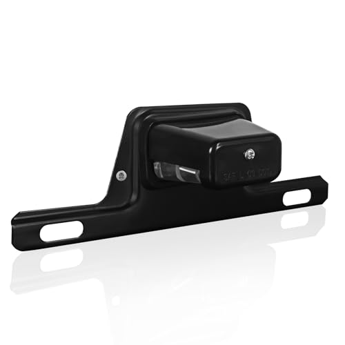 LED License Plate Light with Steel Bracket, Waterproof 12V Universal Trailer Tag Lamp for Truck RV Boat Utility Vehicle Semi Truck, DOT Compliant, ABS Housing, Submersible Design - color: YN P008