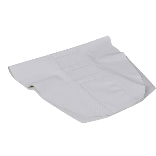 Electric Dirt Bike Seat Cover for Yozma In 10 E-Bike Non-Slip Soft Cushion White - color: white background white stripes