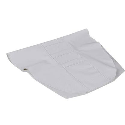 Electric Dirt Bike Seat Cover for Yozma In 10 E-Bike Non-Slip Soft Cushion White - color: white background white stripes