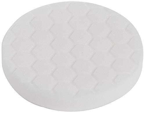 Chemical Guys BUFX_104_HEX5 Hex-Logic Light-Medium Polishing Pad, White, 5.5" Pad Made for 5" Backing Plates, 1 Pad Includeded - size: 5.5 Inch Pad (1 Pack), style: Light Cutting