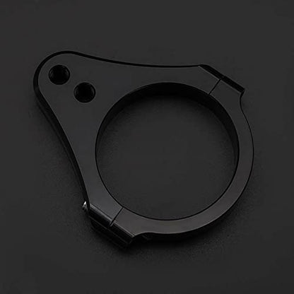 32mm CNC Aluminum Motorcycle Fork Tube Brackets Steering Damper Frame Mounting Clamp Foot Fixer Hardware Parts Stabilizer Universal - size: 32mm