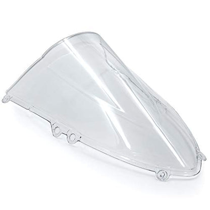 HTTMT- Clear Double Bubble Windscreen Windshield For 2012-2014 DUCATI 899/1199 [P/N: CFP-2310-3-CL] - color: Clear