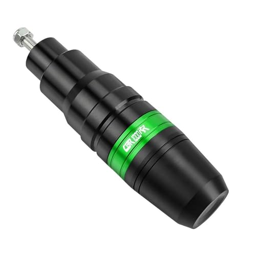 for Honda CBR1000RR 2006 2007 Motorcycle CNC Exhaust Frame Sliders Crash Pads Falling Protector Protection Anti-Fall (Color : Green) - color: GREEN