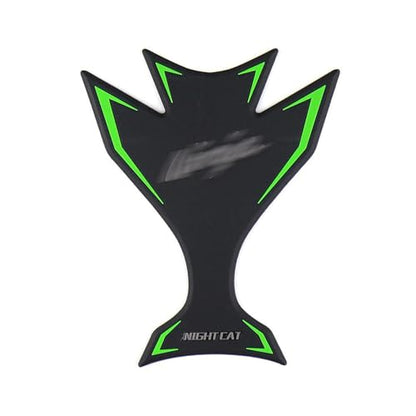 NIGHT CAT Gas Tank Protectors,Compatible with N650 650,Motorcycle Tank Side Traction Pad,Fuel Tank Anti-Skid Protection Stickers(650 Green Tank pad) - color: 650 Green Tank Pad