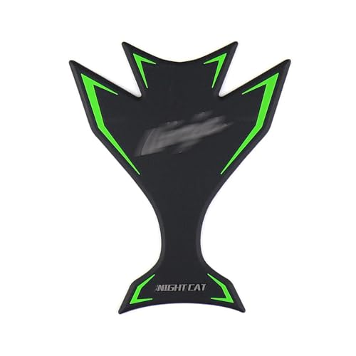 NIGHT CAT Gas Tank Protectors,Compatible with N650 650,Motorcycle Tank Side Traction Pad,Fuel Tank Anti-Skid Protection Stickers(650 Green Tank pad) - color: 650 Green Tank Pad