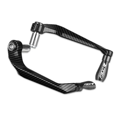Motorcycle Lever Guard, Motorcycle Accessories Aluminum for B&MW F900XR F900R F900 R F900 XR 2020 2021 2022 Levers Guard Brake Clutch Handlebar Protector - color: F900R LOGO-04